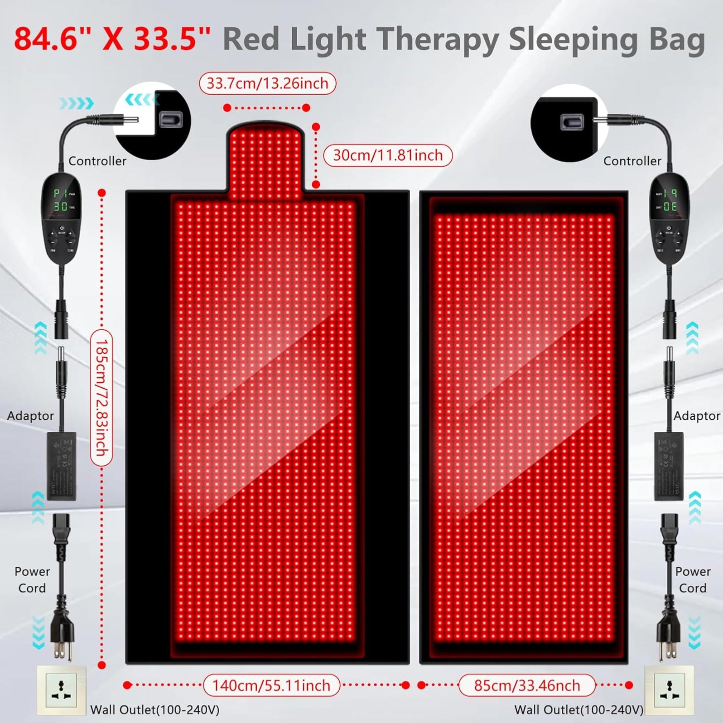 Red Light Therapy Mate – Full Body Mat